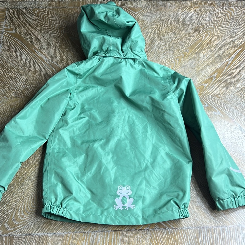 LILY & DAN Green Frog Reflective Jacket S - Picture 7 of 11